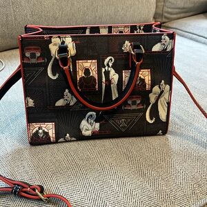 Dooney & Bourke Disney Cruella Mini Zip Janine Bag